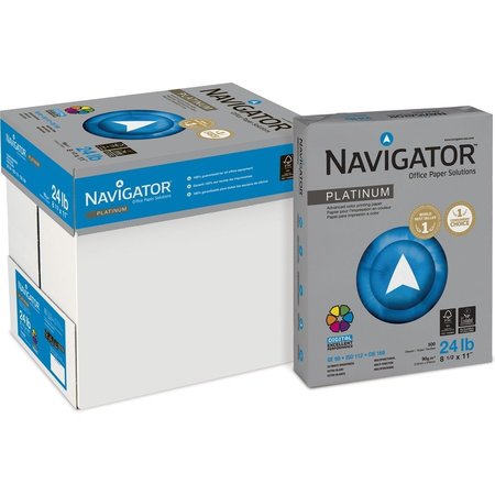 NAVIGATOR Paper, 24#, 8.5X11, Premium Pk SNANPL1124